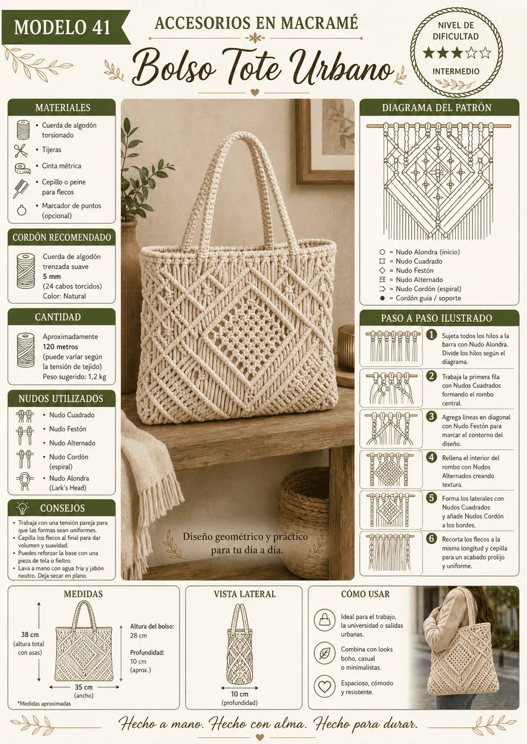 Modelo de macramé 4
