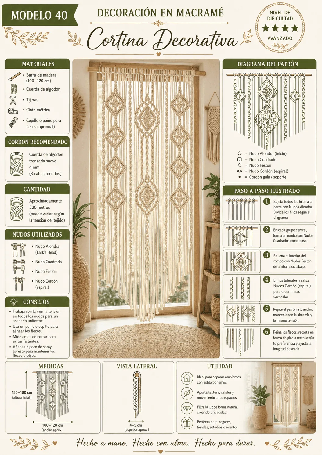 Modelo de macramé 6