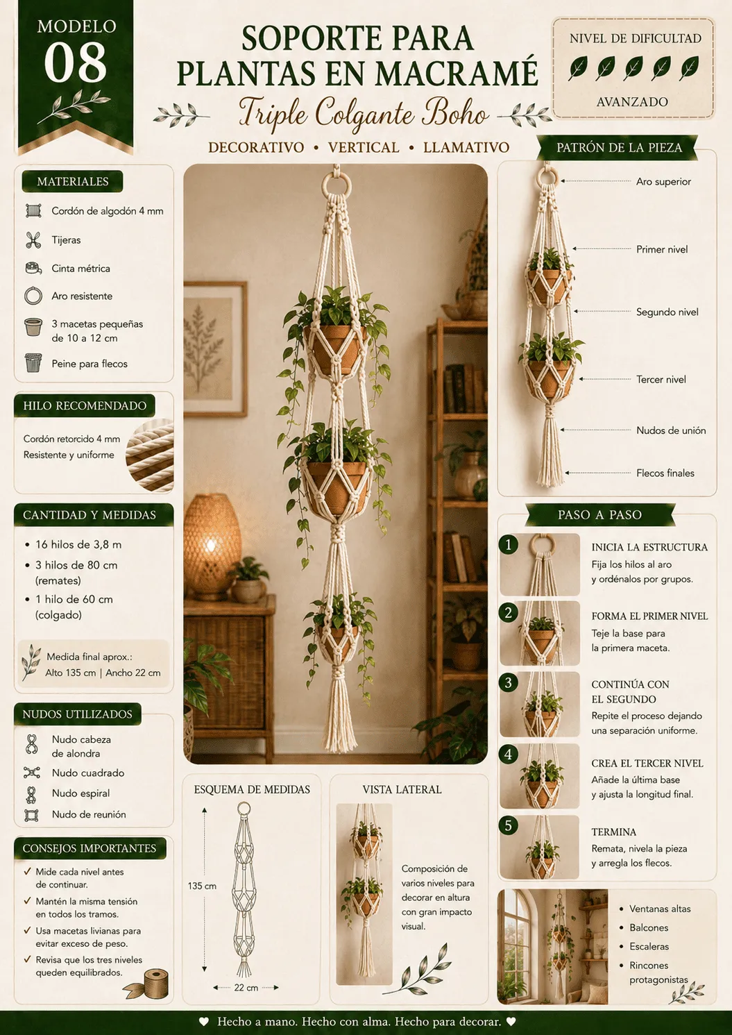 Modelo de macramé 3