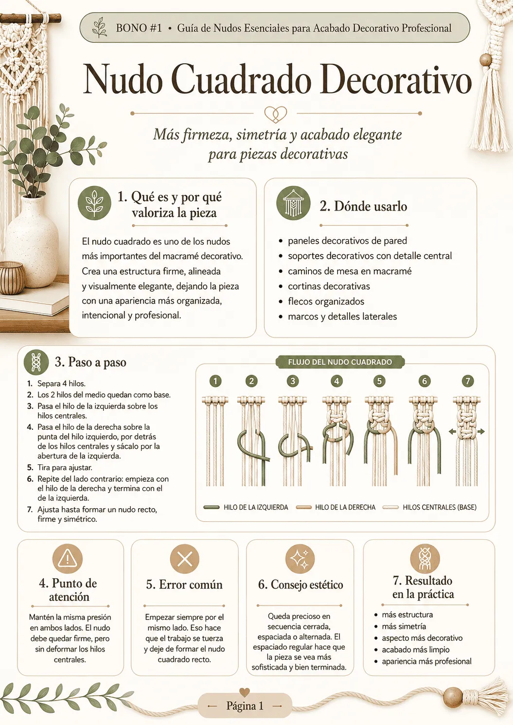 Modelo de macramé 1